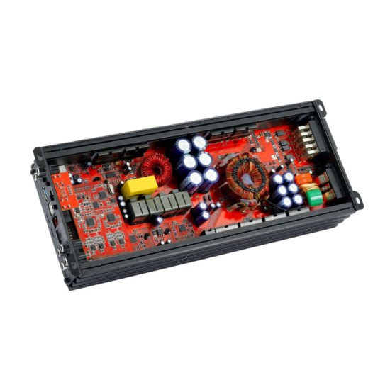Ground Zero GZHA MINI FIVE-DSP Wzmacniacz samochodowy 5-kanałowy klasy D - moc RMS: 4 x 75 - 125 W, 1 X 190 - 500 W RMS przy 1 Ohm